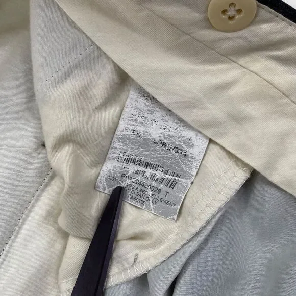 John W Nordstrom Loro Piana Suit Mens 40R 34x29 Windowpane Check Charcoal Wool - Picture 11 of 16